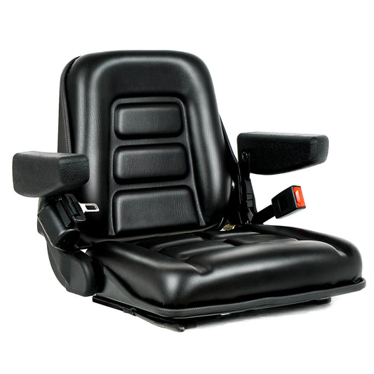 Universal Forklift Seat with Safety belt and Armrest for Tractor ZTR