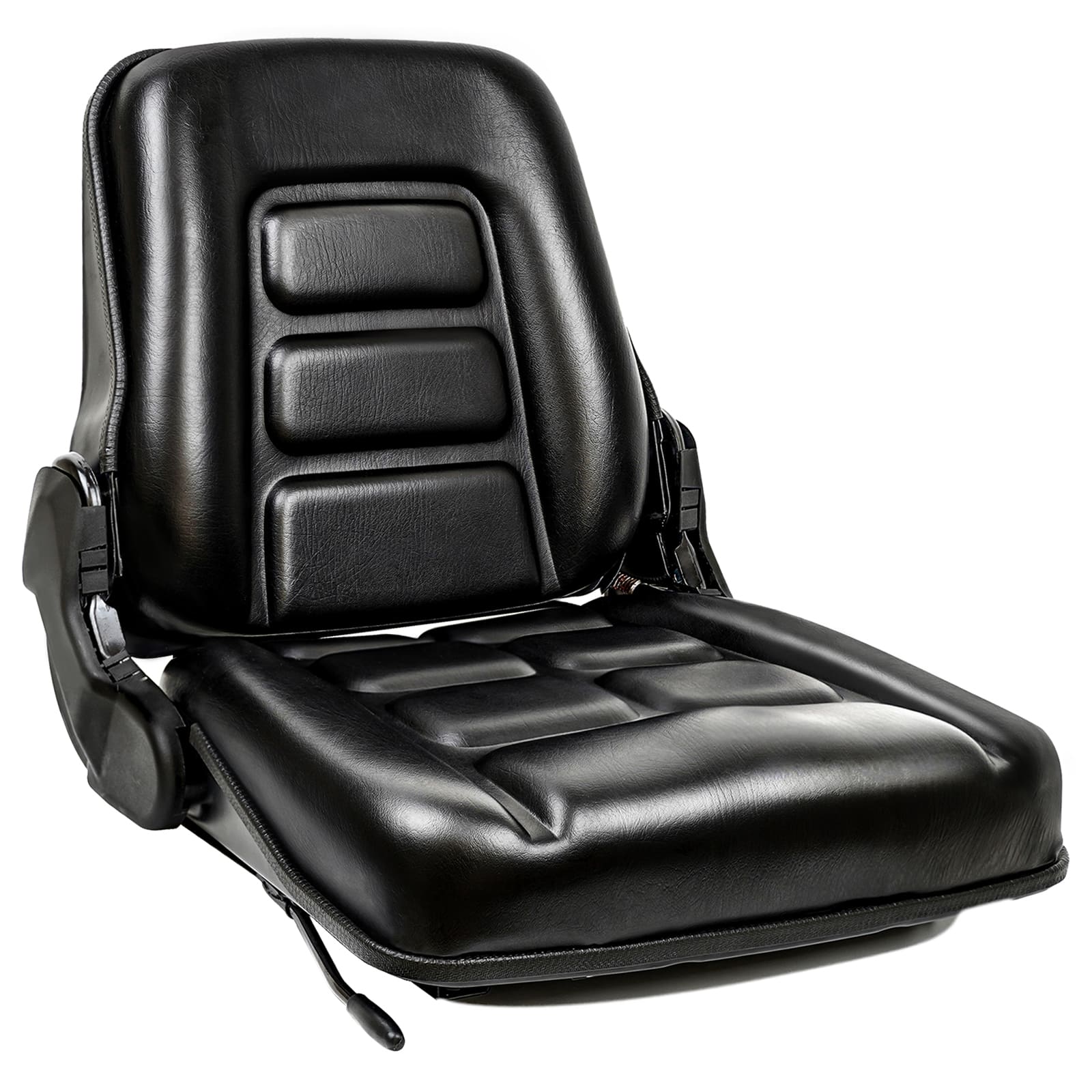 Universal Fold Down Forklift Seat with Adjustable Angle Back,for Tractor,Excavator Skid Loader Backhoe Dozer Telehandler ZTR‘s Construction Equipment - TICSEA Inc