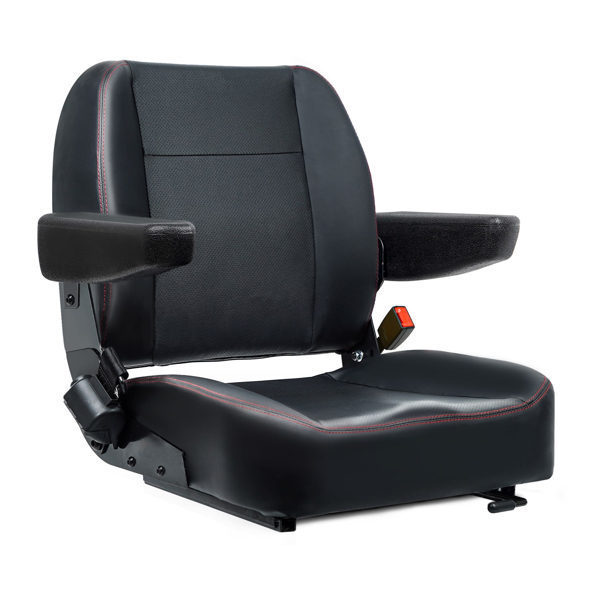 Universal Forklift Seat, Tractor Seat fit Excavator Skid Loader Backhoe Dozer Telehandler